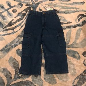 NWT mulberribush dark indigo cotton jeans 5